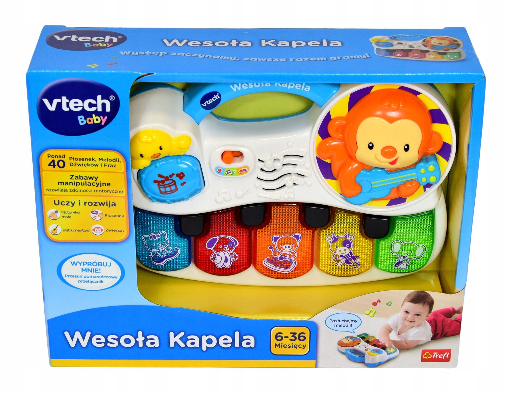VTECH WESOŁA KAPELA Kod producenta 61074