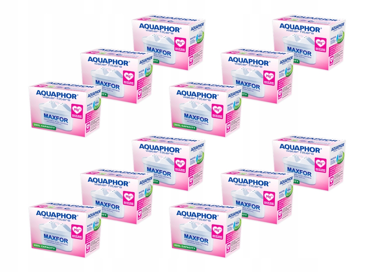 

12x Filtr wody do dzbanka Aquaphor Maxfor B25 (Mg)