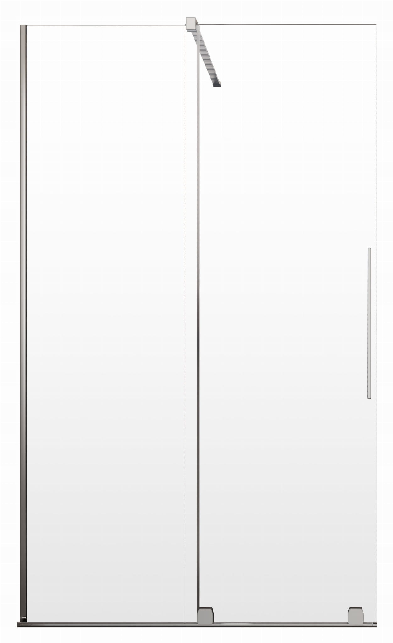 Radaway Furo kabina Walk-In 140 cm levá, posuvná, výška 200 cm