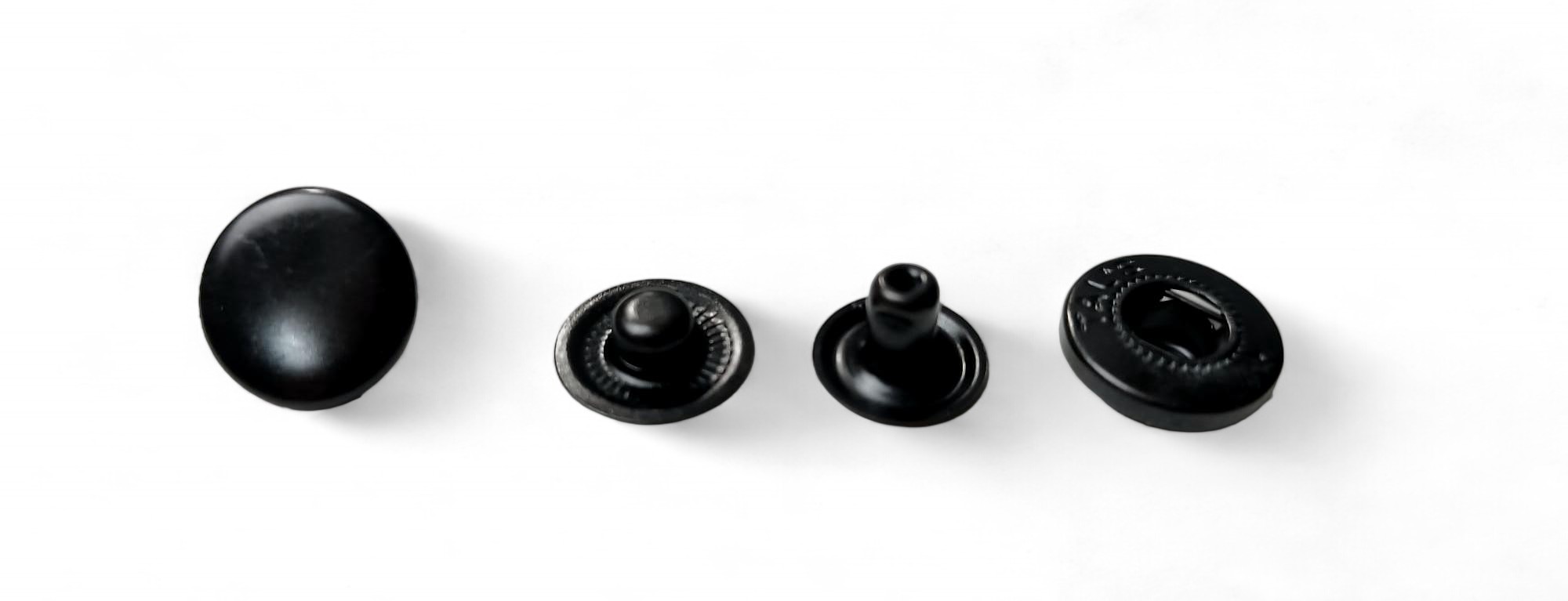 Sada 720 Ks Druky Cvoky Kalotové Alfa 15MM Oxsid Černá