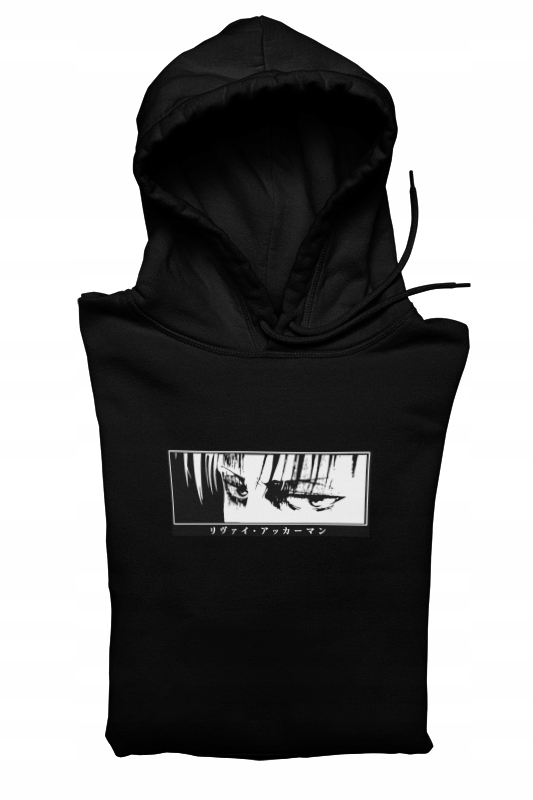

Attack on Titan Bluza Manga Levi Anime XL