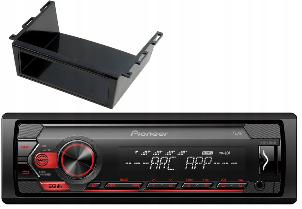 Pioneer MVH-S120UB Závesné rádio pre rýpadlo