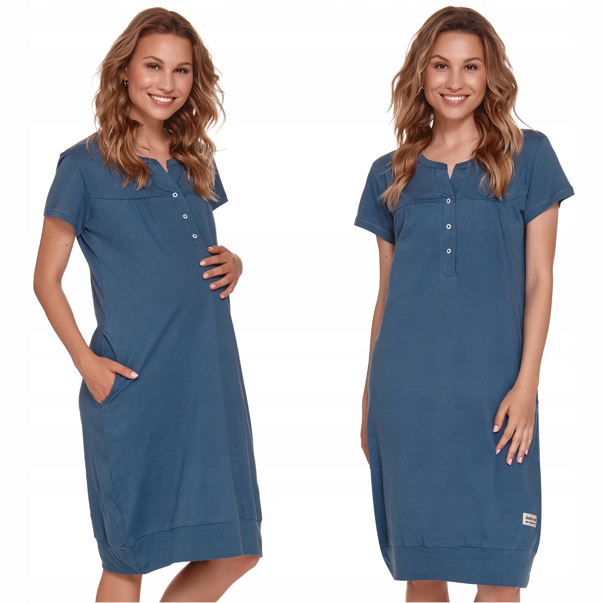 Koszula do karmienia DOCTOR NAP 4348 deep blue L