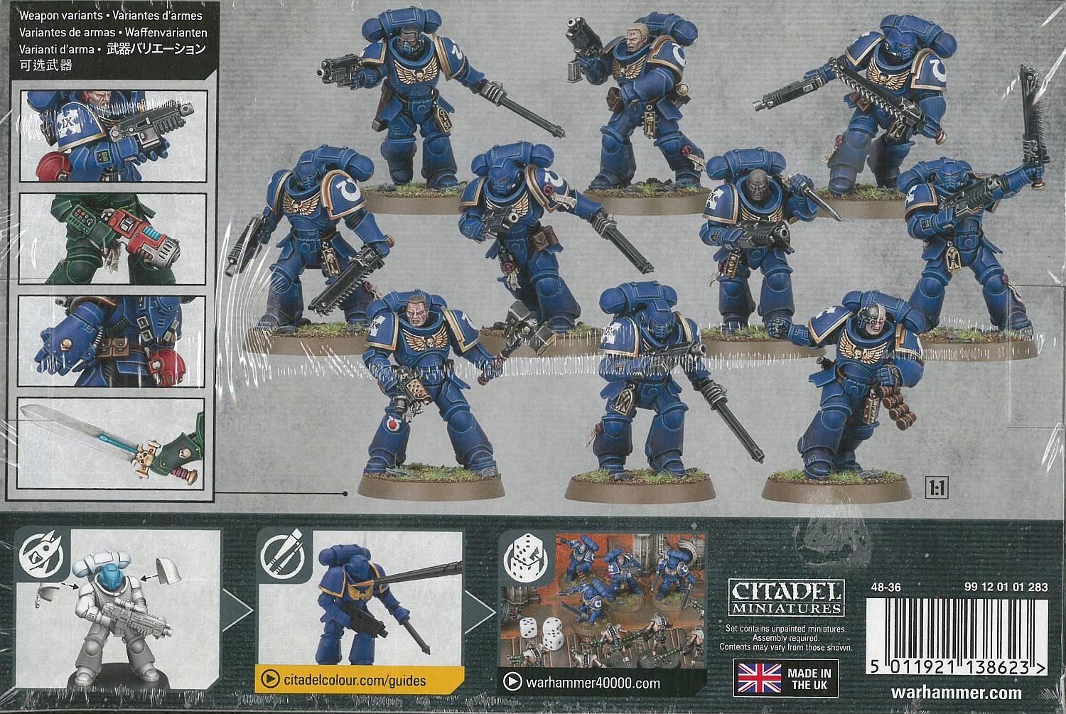 Space Marines Assault Intercessors System Warhammer 40000