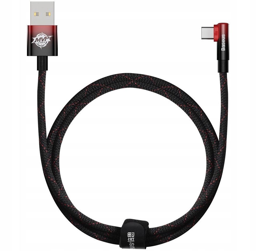 

Kabel 100cm Baseus Usb Kątowy Usb-c 5A 100W Pd Mvp