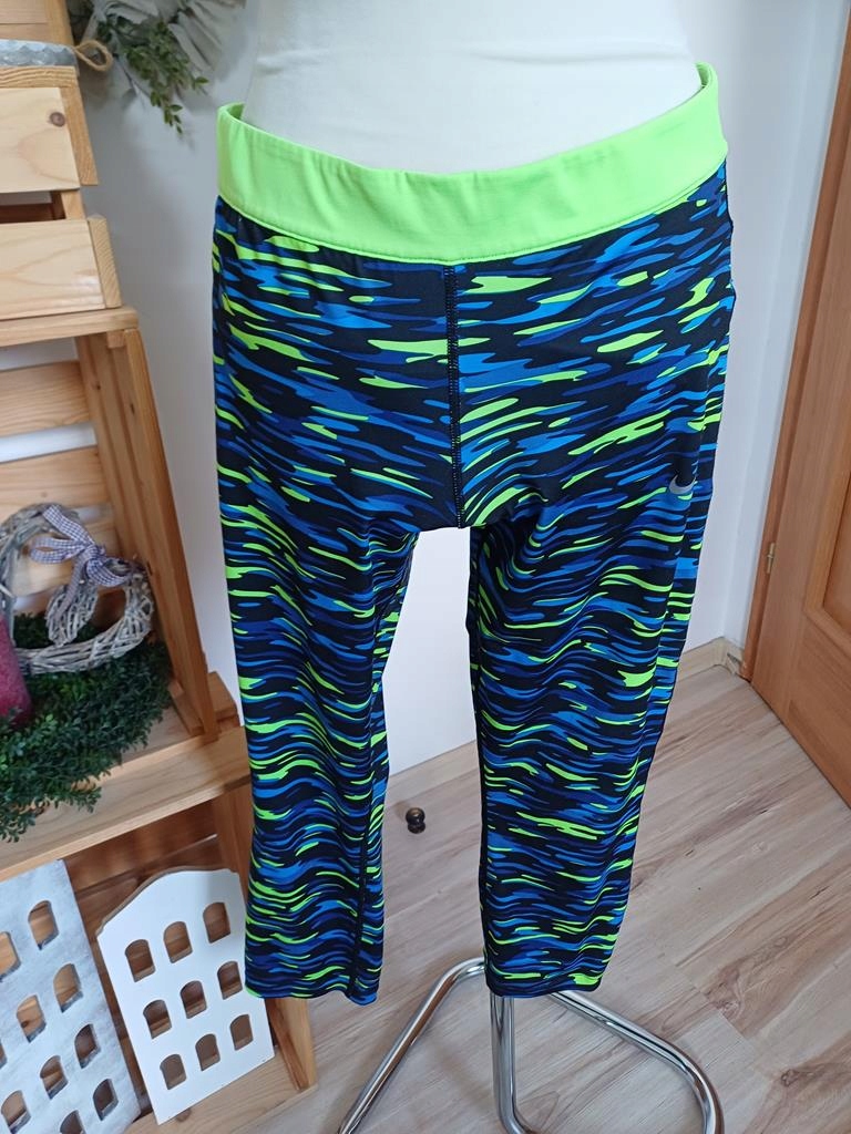 NIKE DRI FIT LEGGINSY SPORTOWE FUNKCYJNE L Marka Nike