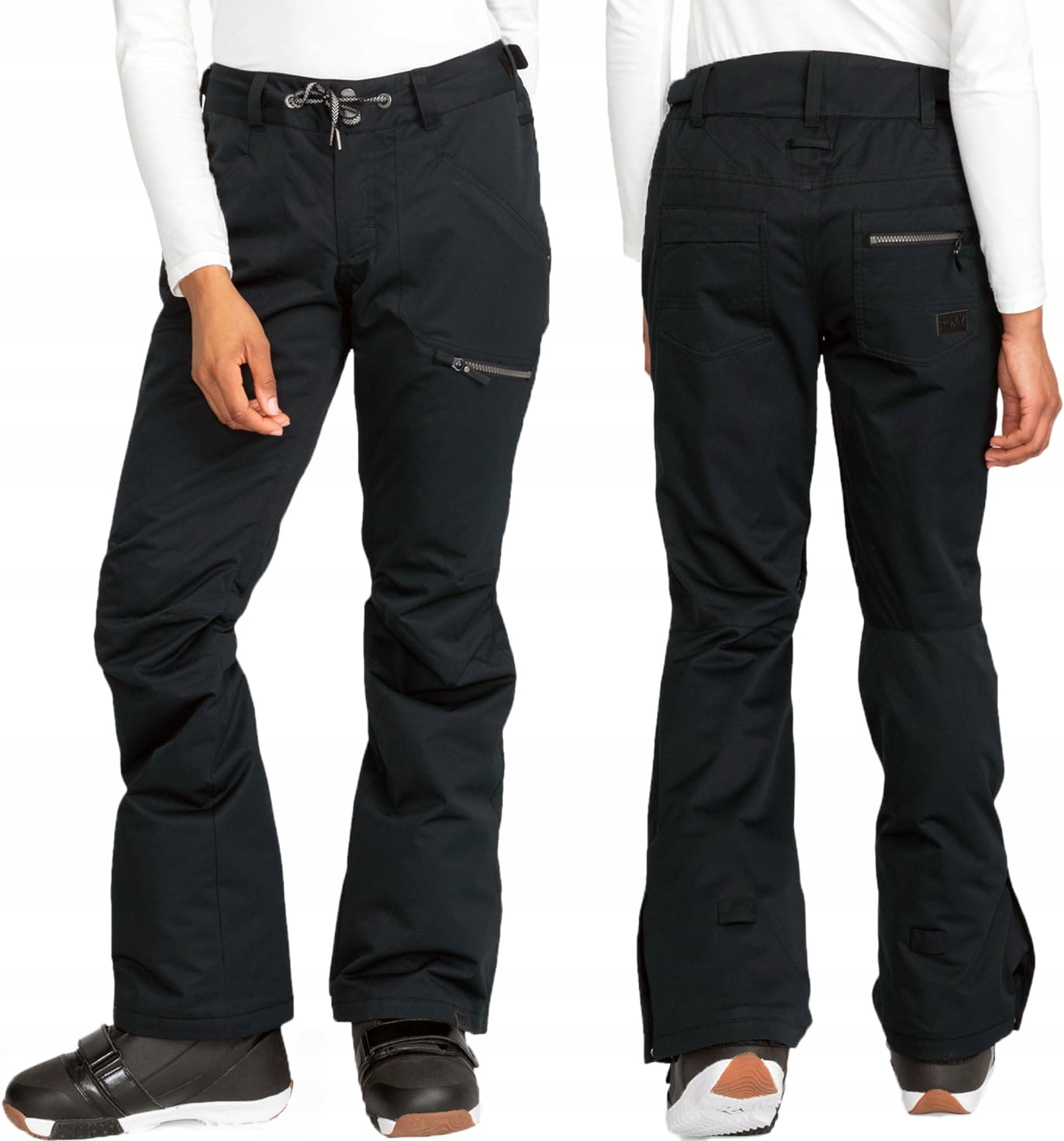 Spodnie Zimowe Damskie Snowboardowe Narciarskie Ocieplane Roxy Wodoodporne