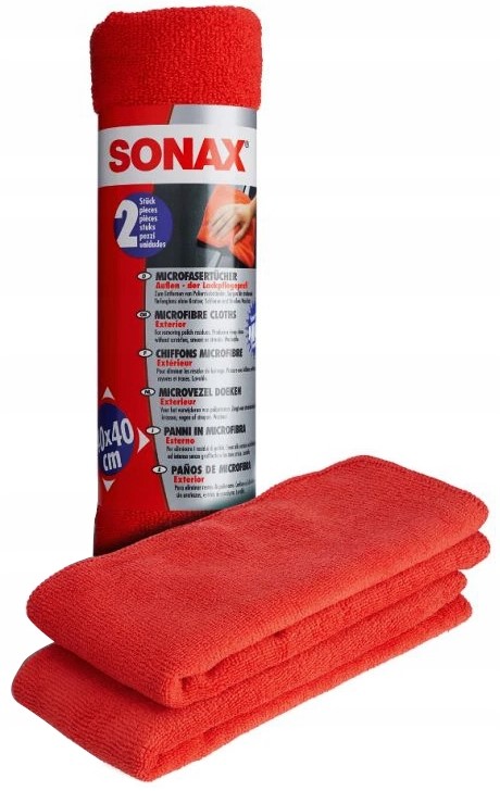 

Sonax Ściereczki z Mikrofibry Ściereczka 2 szt.