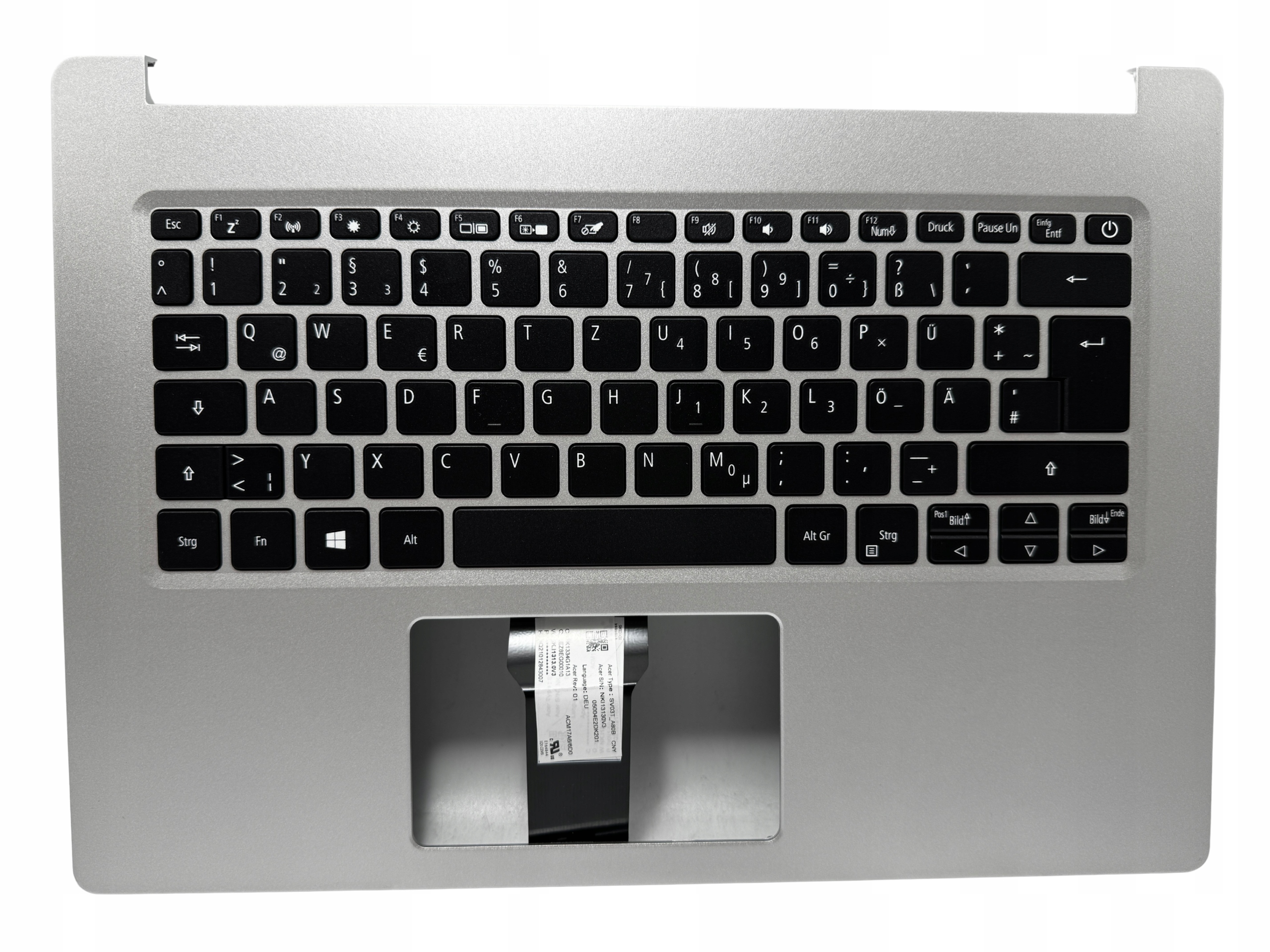 Palmrest horní kryt klávesnice Acer Aspire A514-53