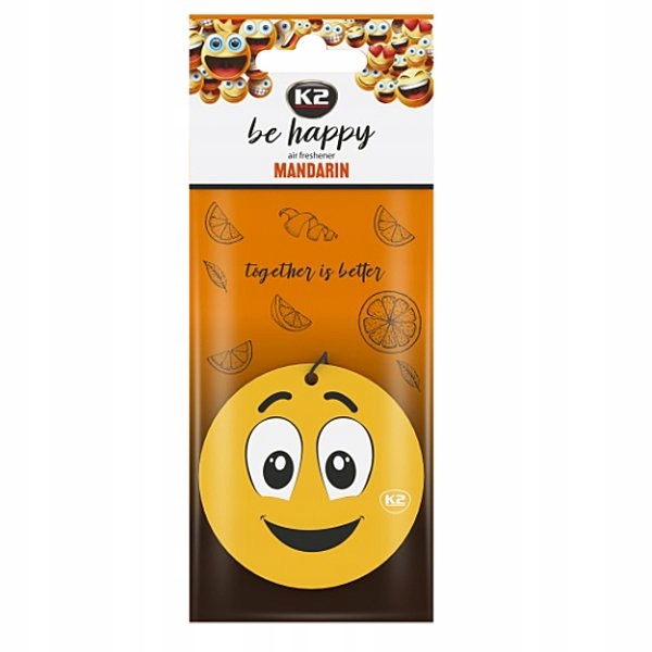

Odświeżacz Powietrza K2 Be Happy Mandarin