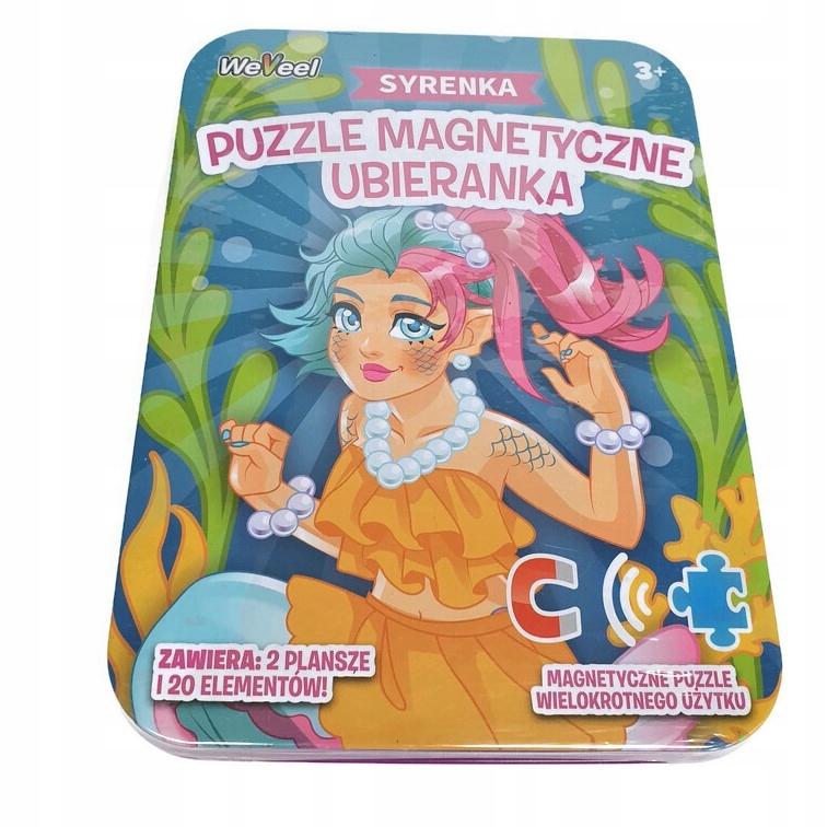 

Syrenka Puzzle Magnetyczne Podróżne W Puszce