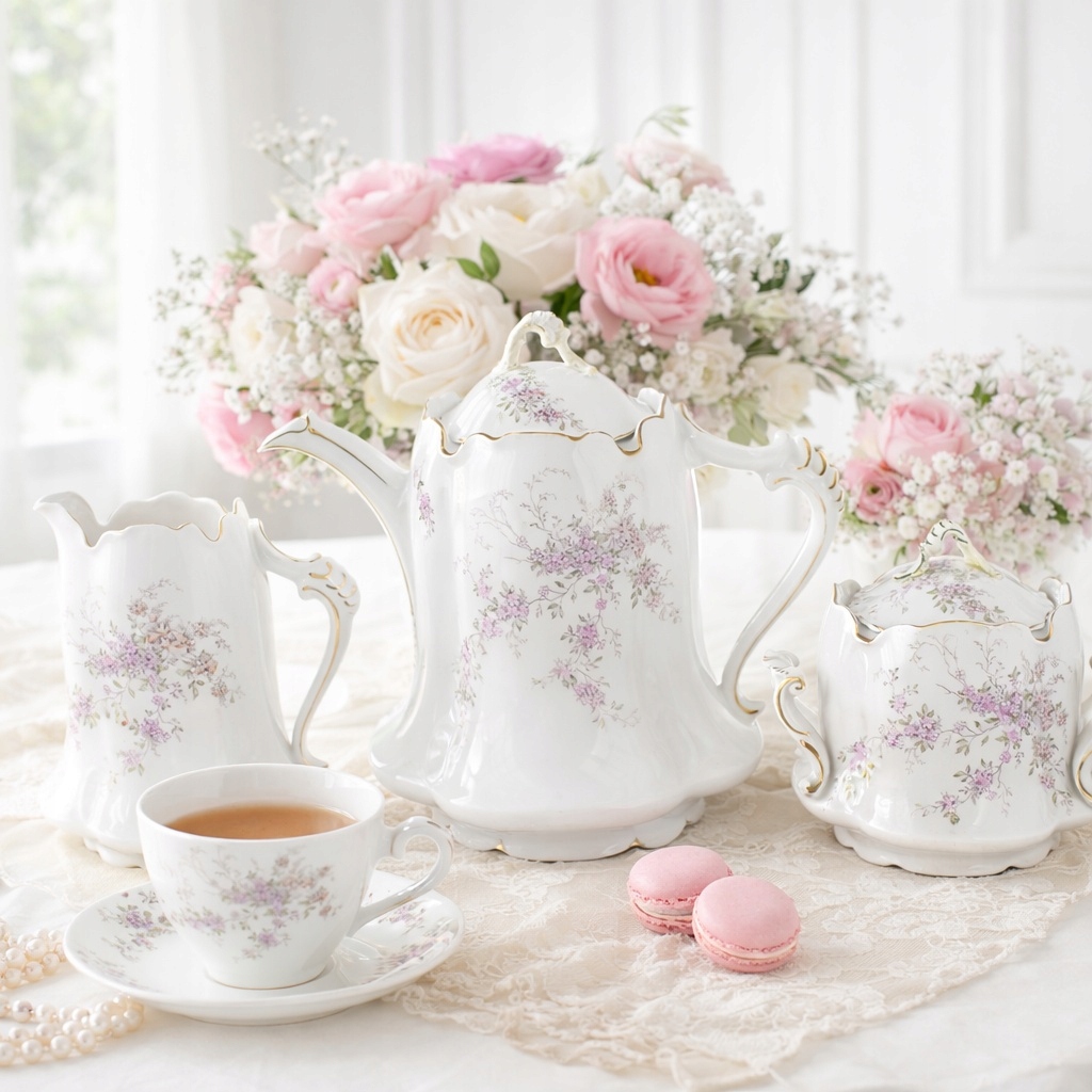 Rosenthal R.C. Sèvres . Środek stołu. 1891–1906