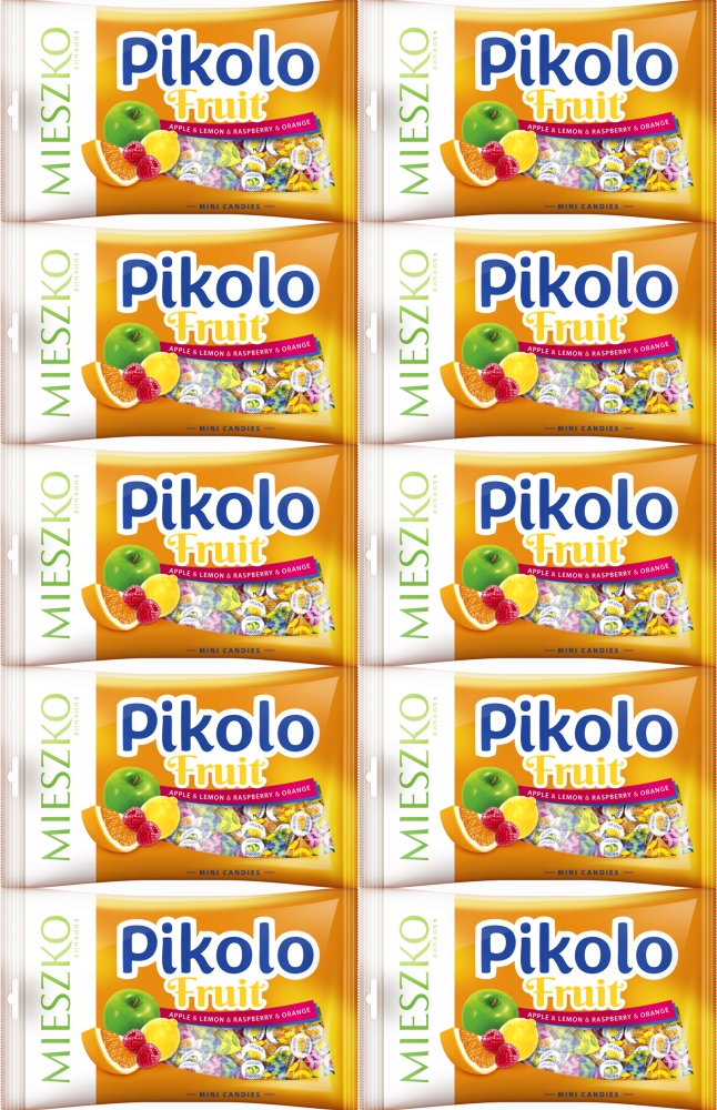 Mieszko Cukierki Pikolo Fruit 1kg x10