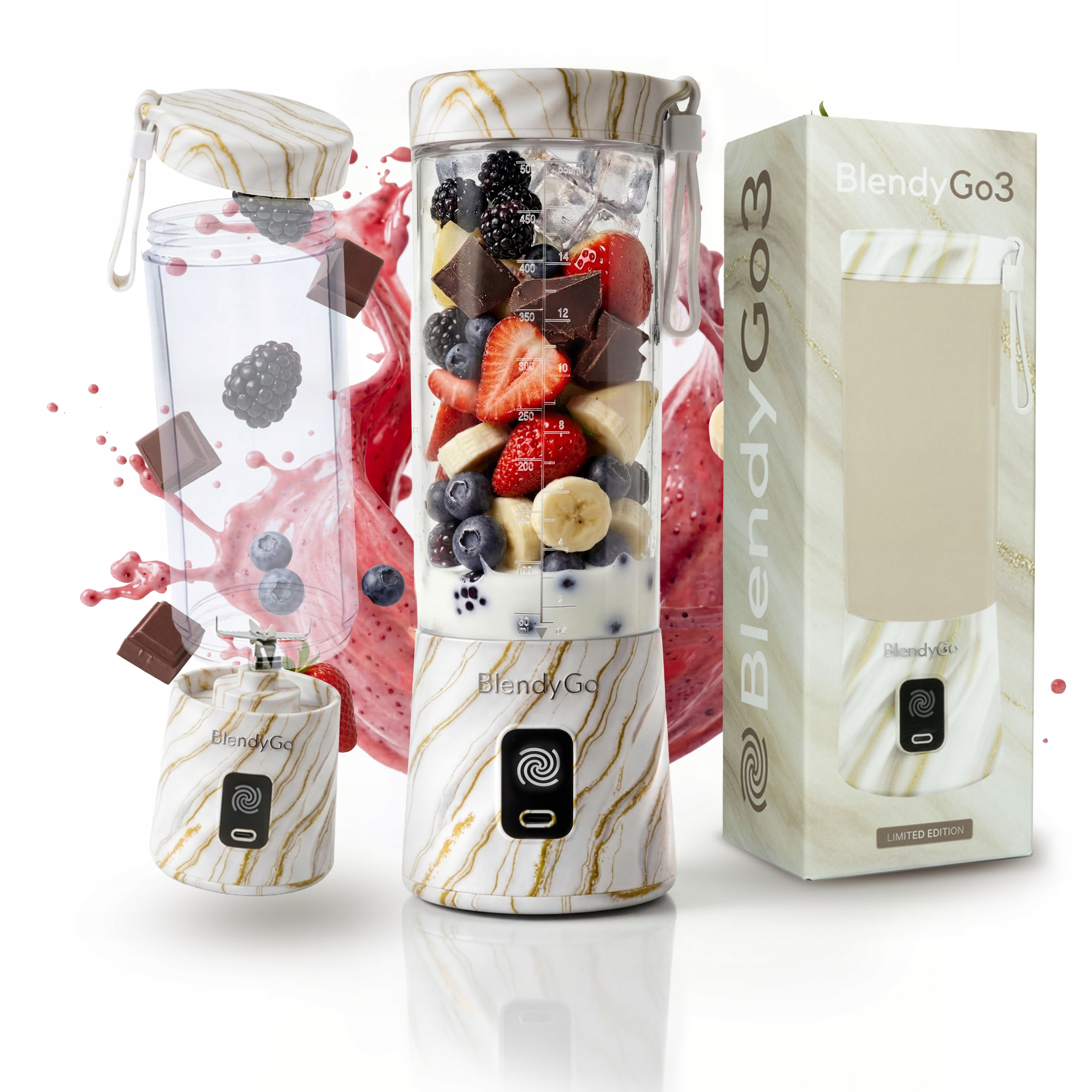 Originální mixér BlendyGo 3 Bezdrátový Usb Blender nové generace