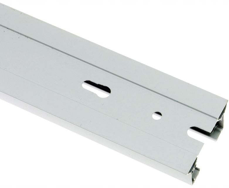 Szynoprzewód ZX, szyna 1-faza natynkowa 1 m biała Kolor biały