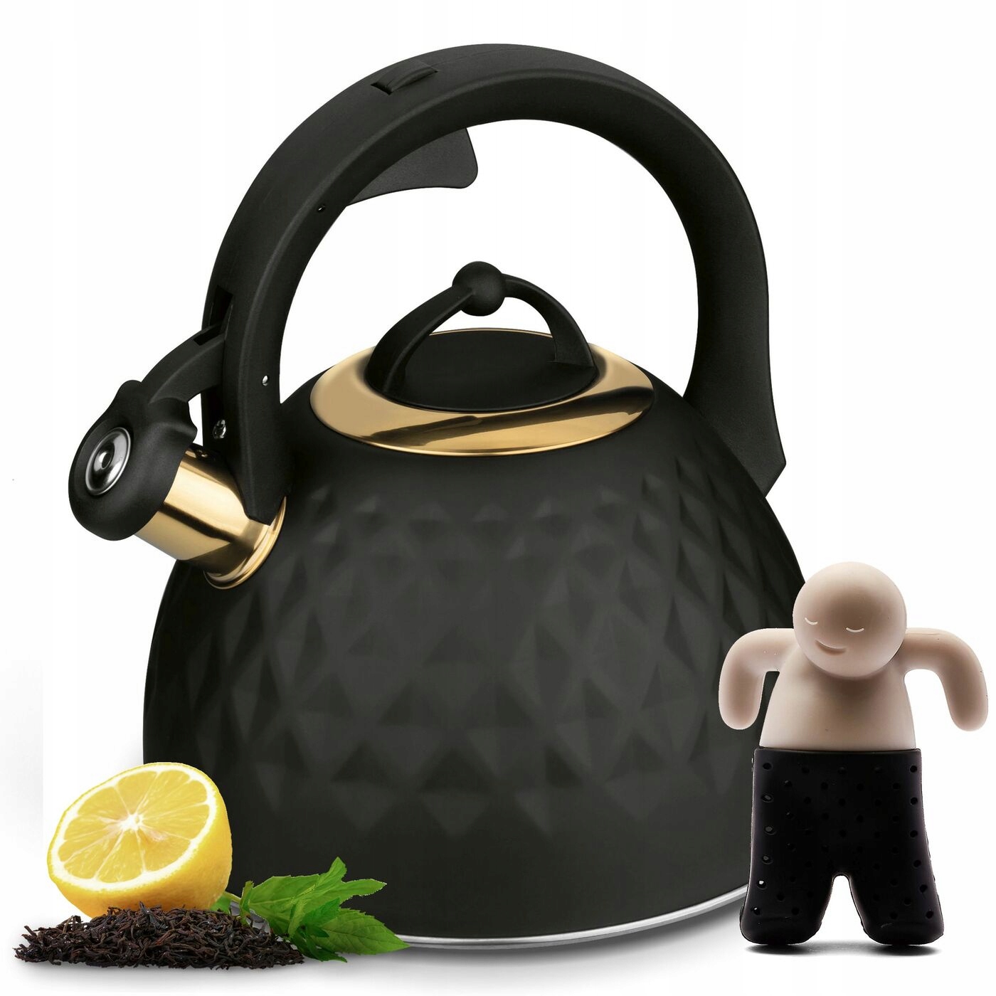 

Czajnik na gaz Czajnik na indukcję z gwizdkiem 3l