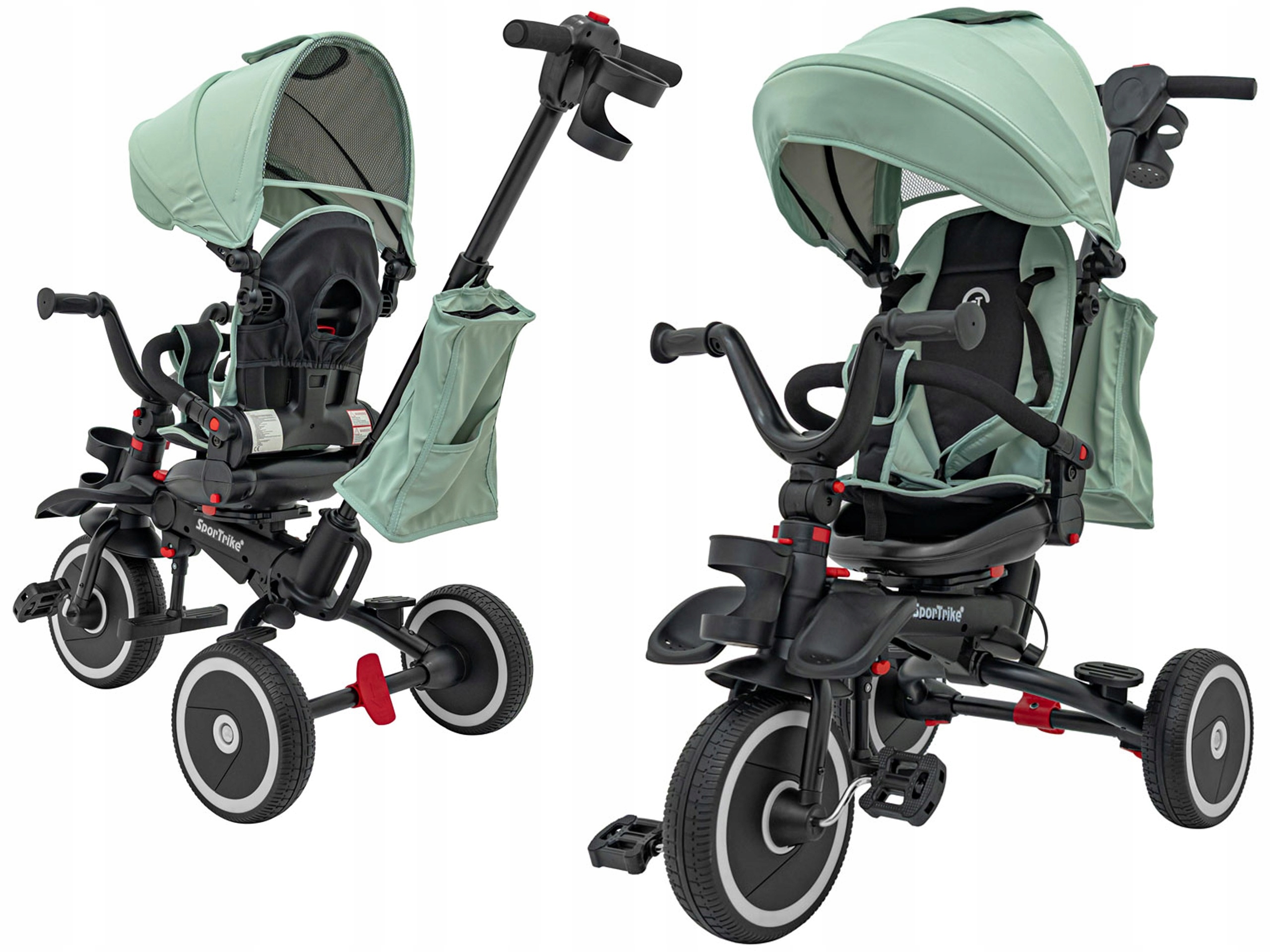trzykołowy Rowerek Rider SportTrike wielofunkcyjny wózek Rower Dla Dziecka