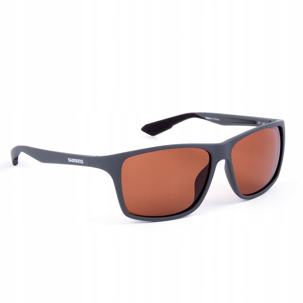Okulary Polaryzacyjne Shimano Technium Matte Dark Grey & Copper