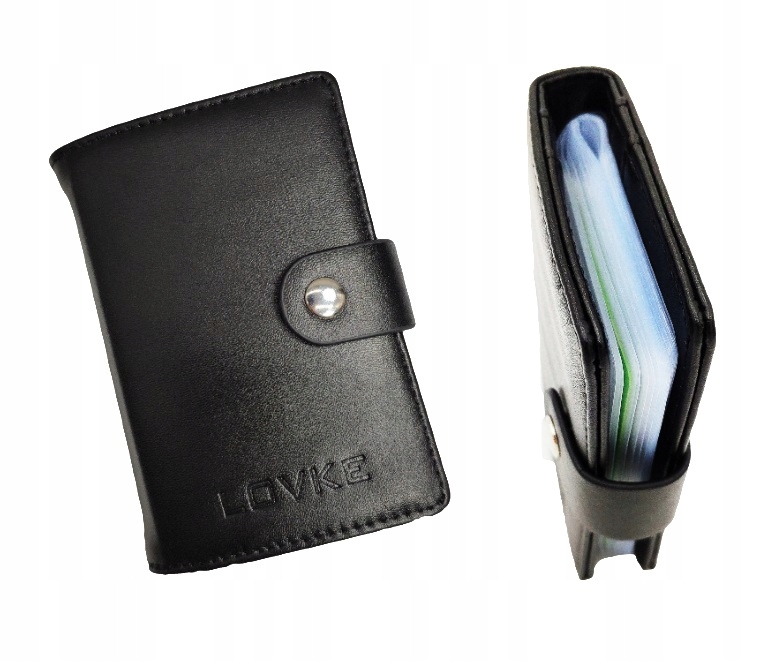 

Etui Karty Pokrowiec Blokada Rfid Skóra