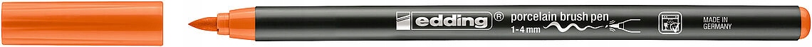 

Marker do porcelany ceramiki szkła Edding pomarańc