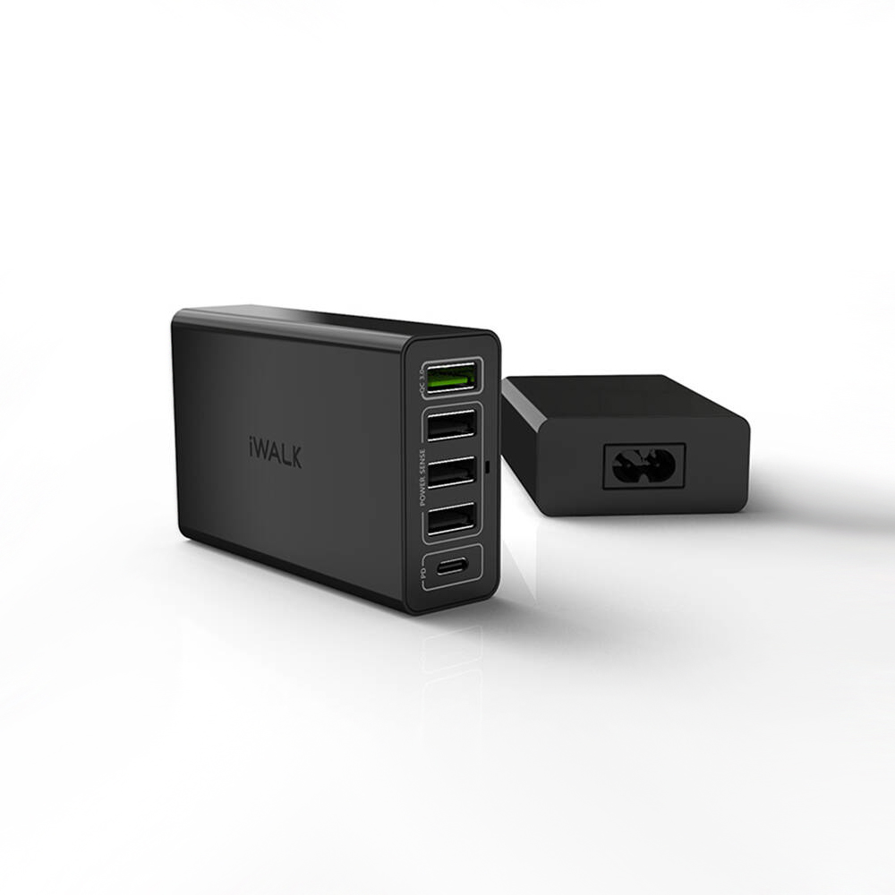Ładowarka wieloportowa iWALK Leopard P5 PD QC 60W Kod producenta ADL006