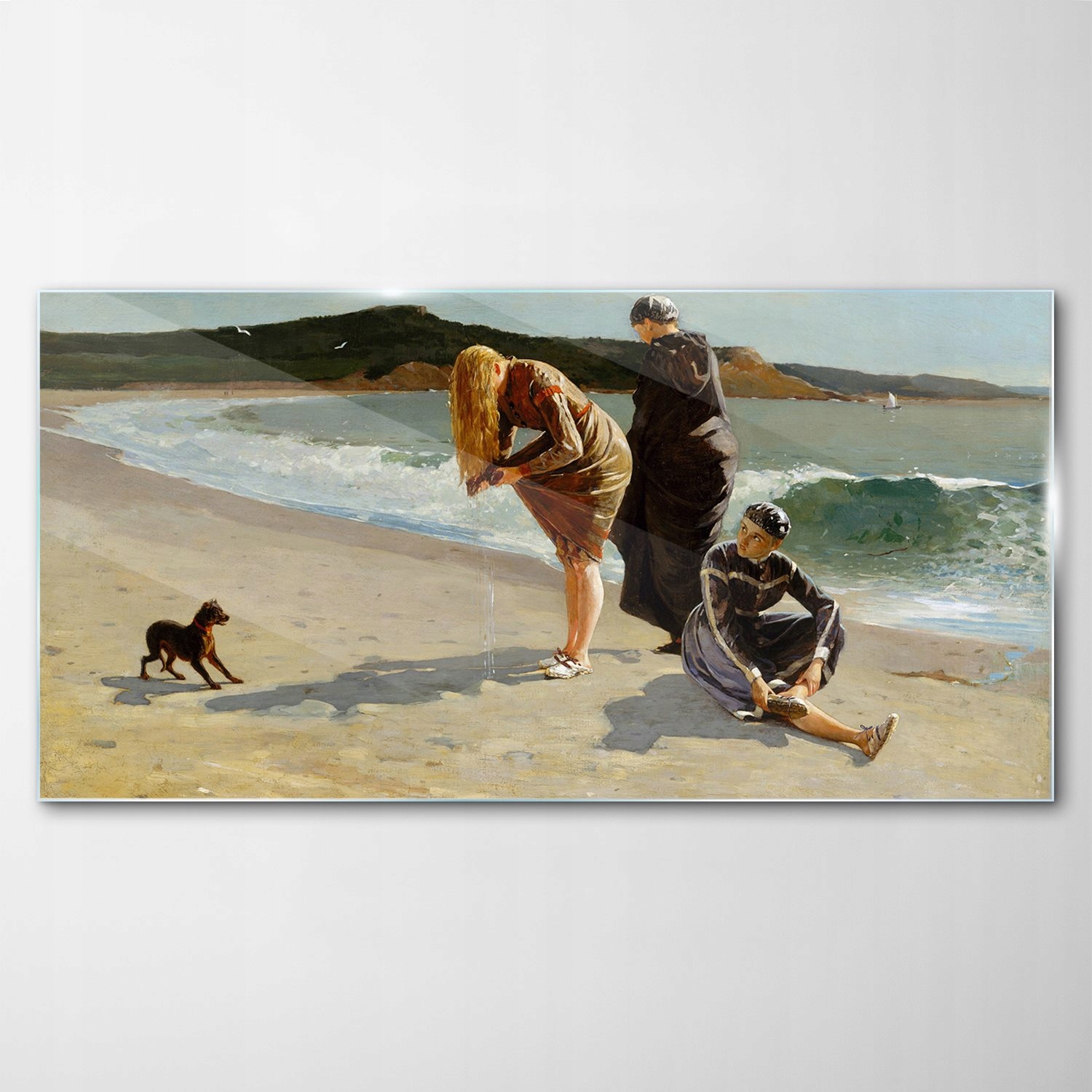 Tvrdený sklenený obraz Winslow Homer Orol 120x60