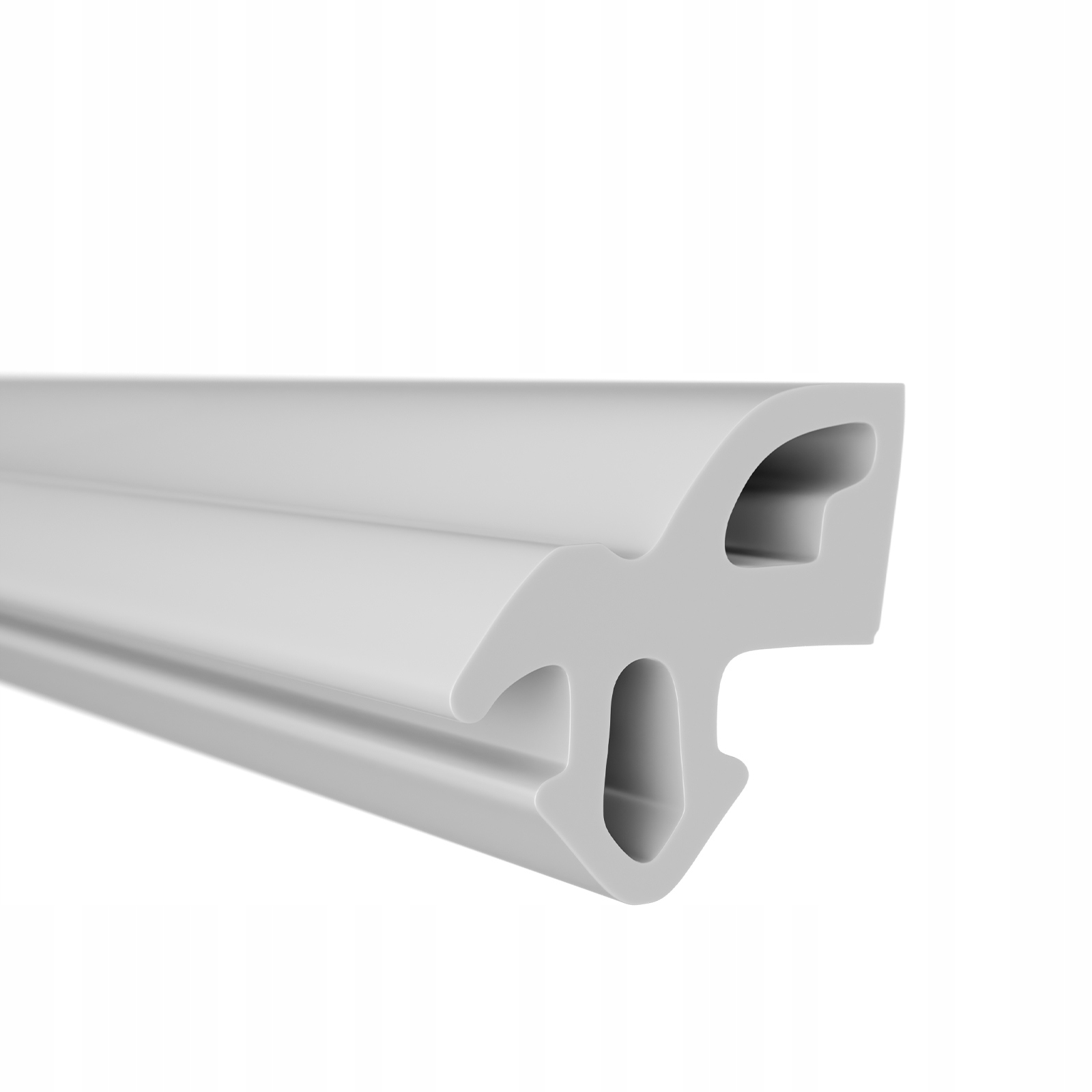 Elastické tesnenie pre rámy okien Epdm Sivá S-1560 Aluplast 100 m