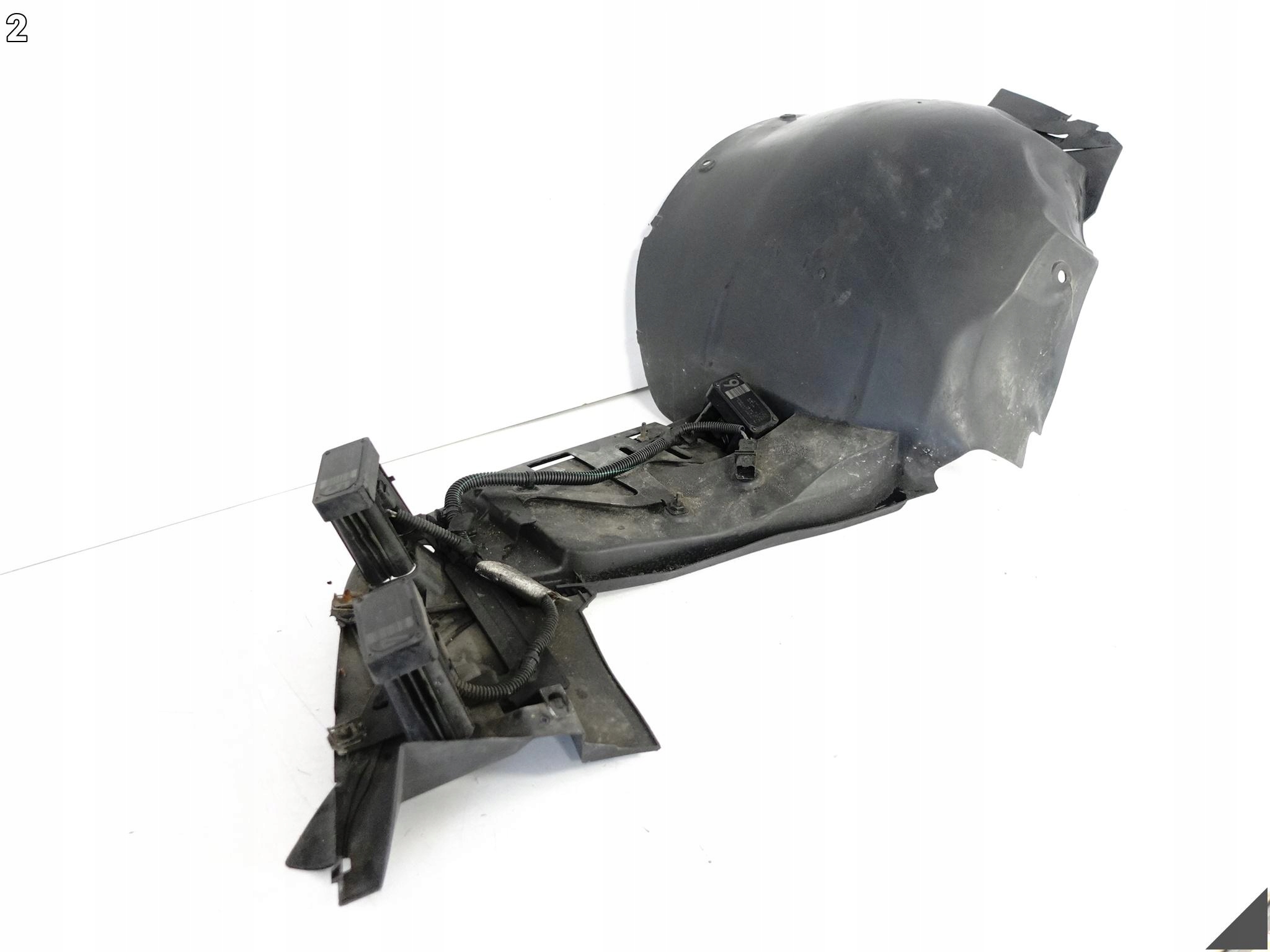 CITROEN C6 05-12 mudguard front part right front + sensors changes supports