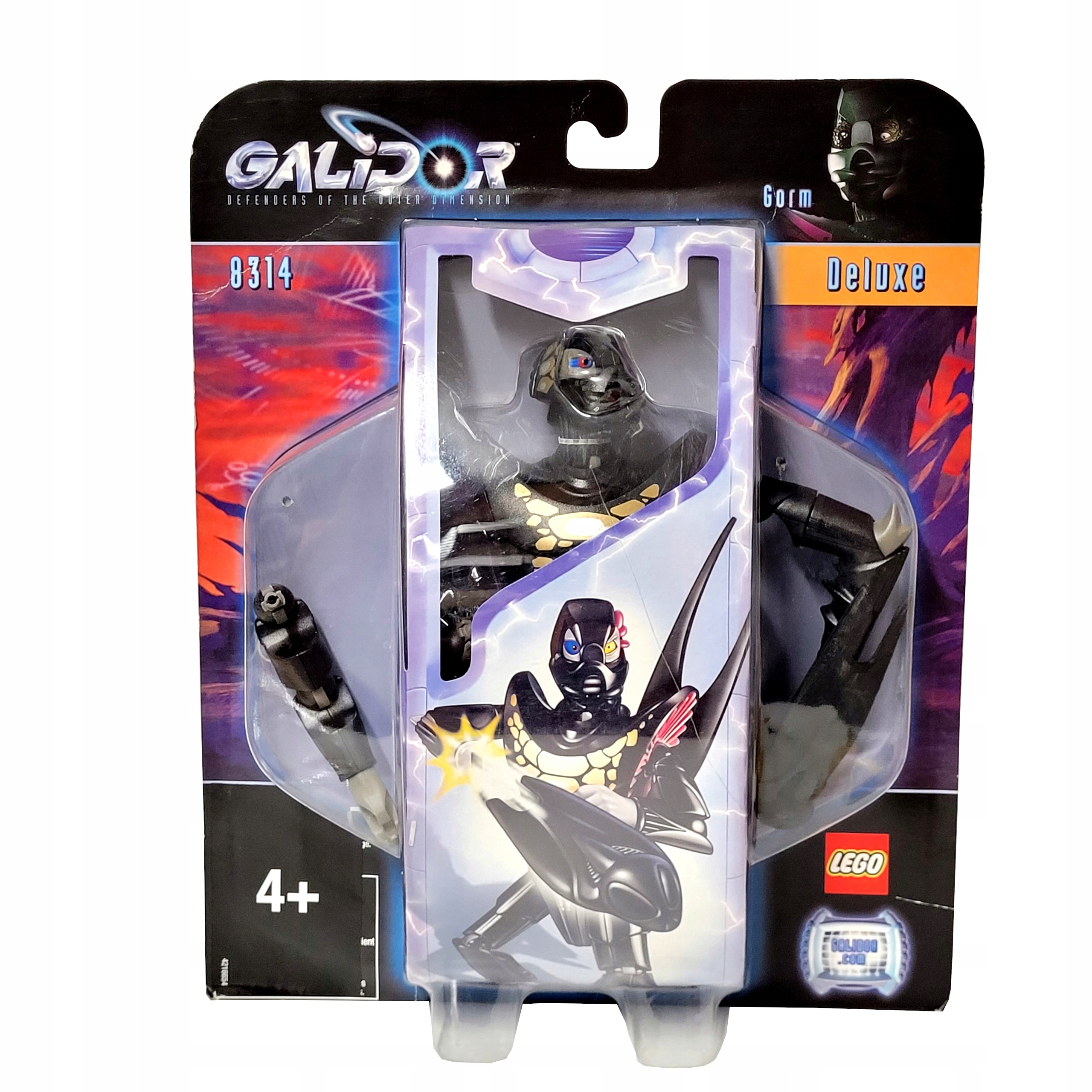 Lego Galidor Gorm Deluxe 8314 figurka Misb 2002