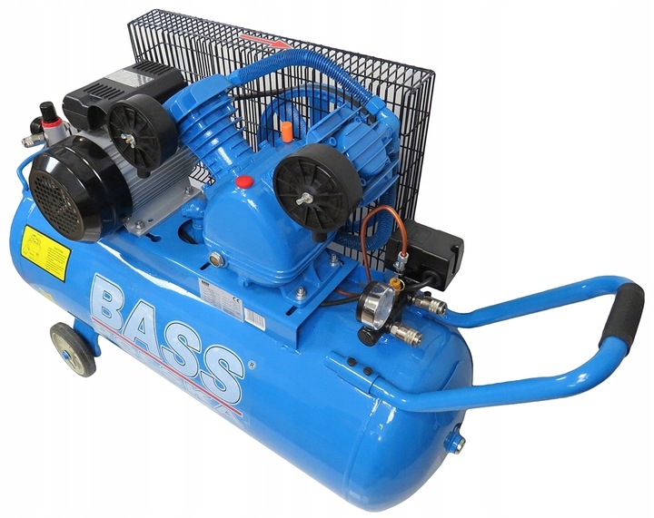 SPRĘŻARKA KOMPRESOR DWUTŁOKOWY 100L Wydajność efektywna 300 l/min