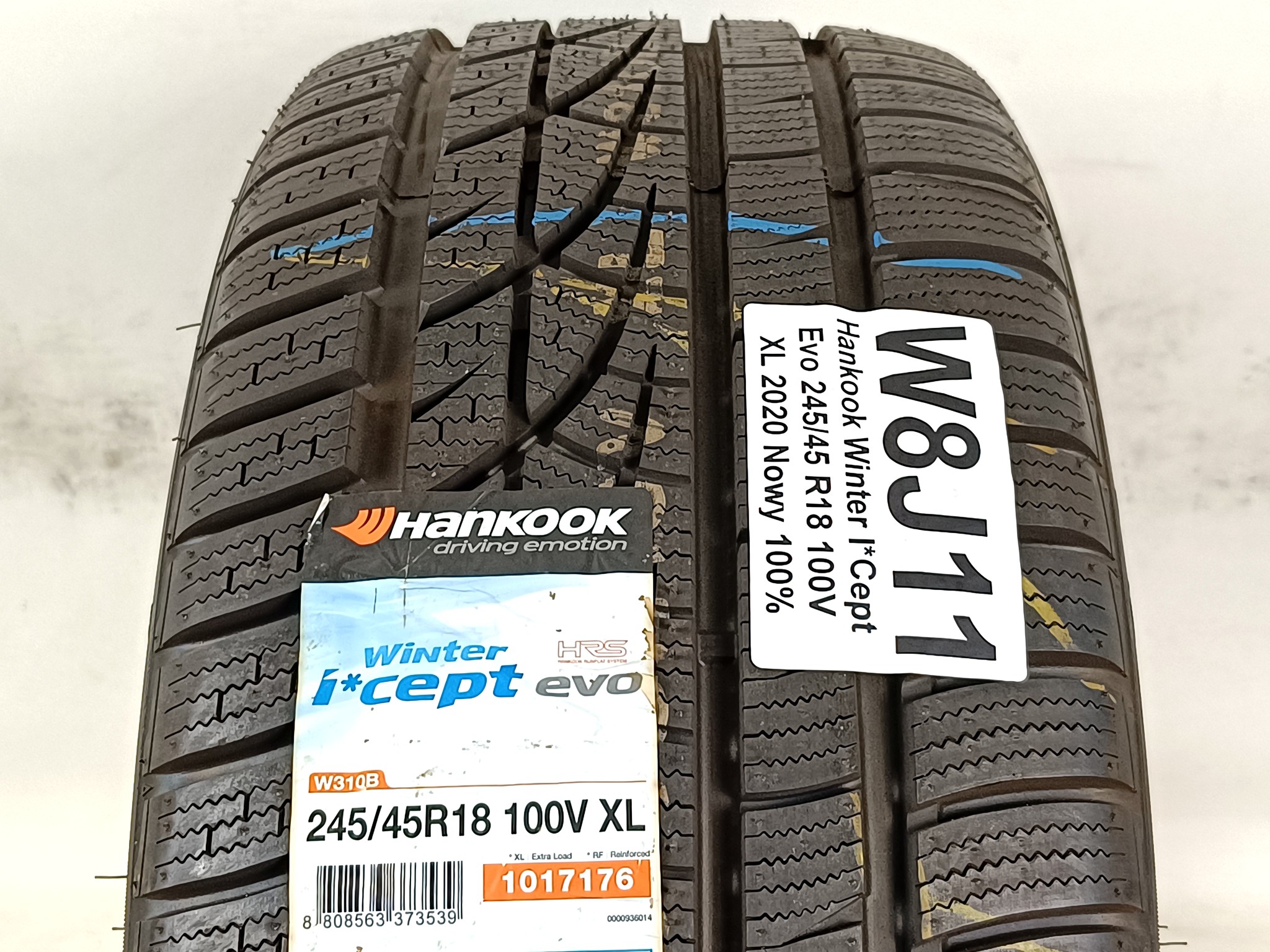 1x Hankook Winter I*Cept Evo 245/45 R18 2020 Nowa!
