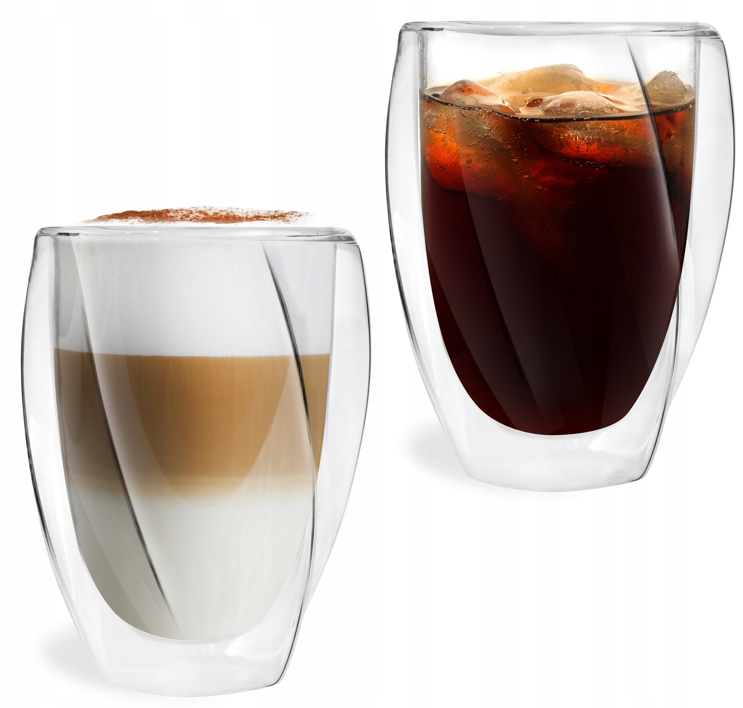 

Szklanki Termiczne Kawy Latte Herbaty Cristallo