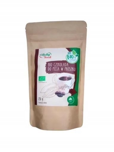 Levně 2x Čokoláda na pití Vitally Food Bio, 250 g