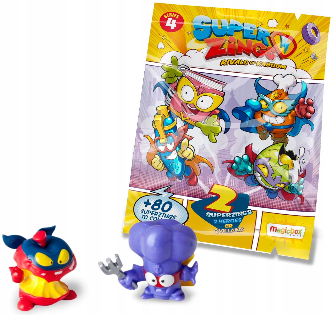 SUPER ZINGS SERIA 4 2-PACK 2 FIGURKI W SASZETCE