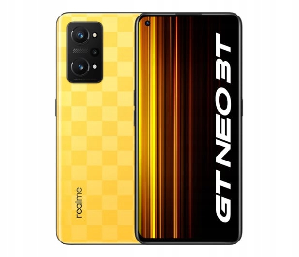 Realme Gt Neo 3T 8/128GB RMX3371 Żółty zaplombowany nowy