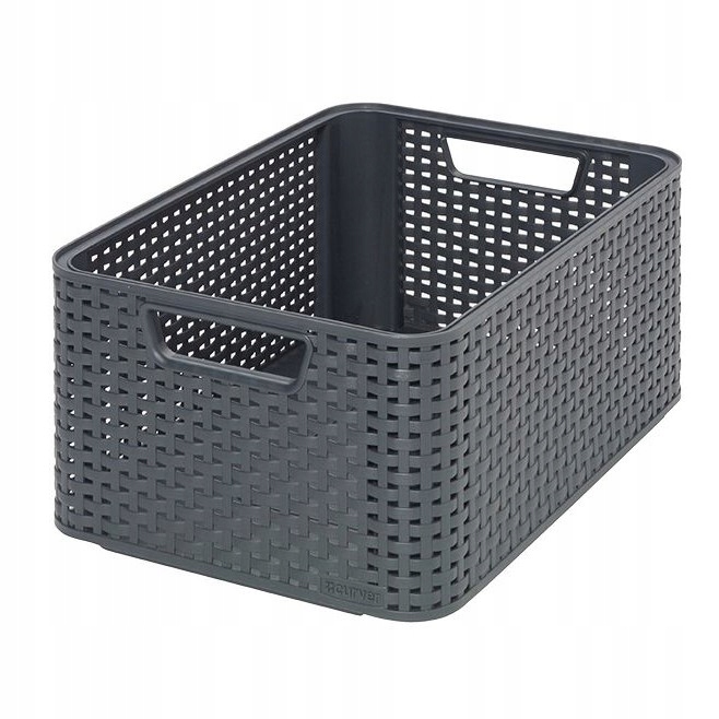 Curver koszyk STYLE M 18 L ciemny szary