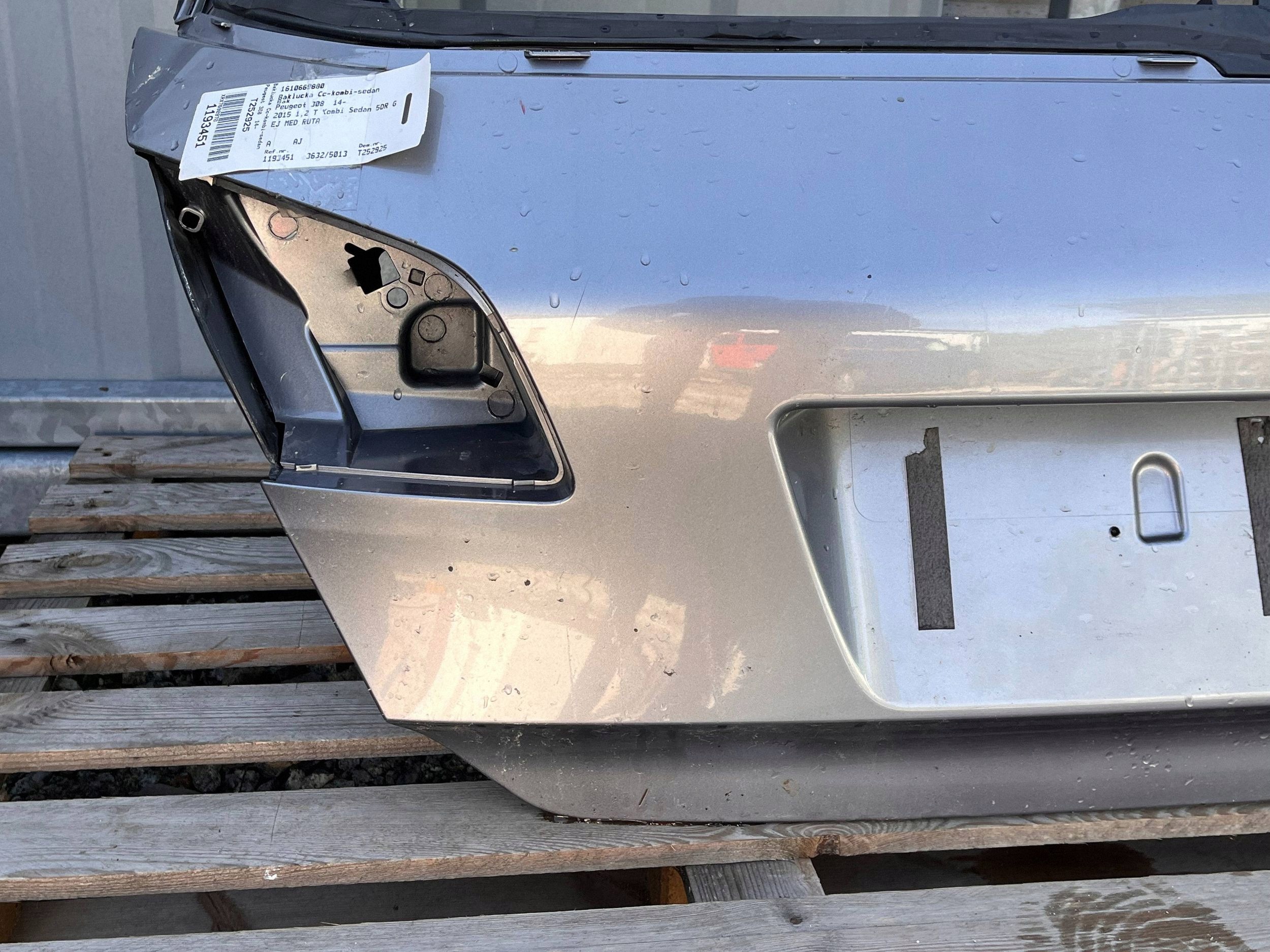 heckklappe kofferraumdeckel kofferraum PEUGEOT 308 1610669880 @M