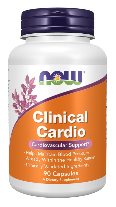 Now Foods Clinical Cardio Wsparcie Serca (90 kaps.)