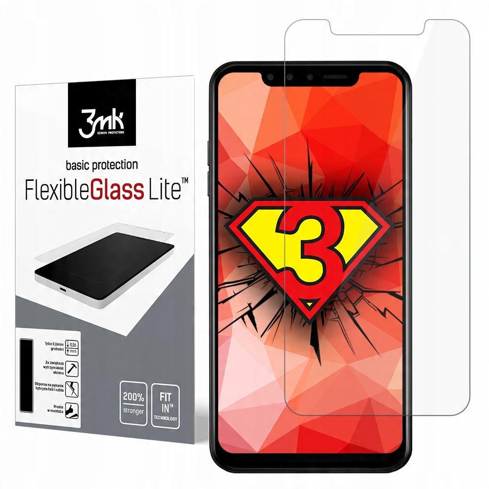 

Lg G8s ThinQ ---- 3mk --- szkło FlexibleGlass Lite