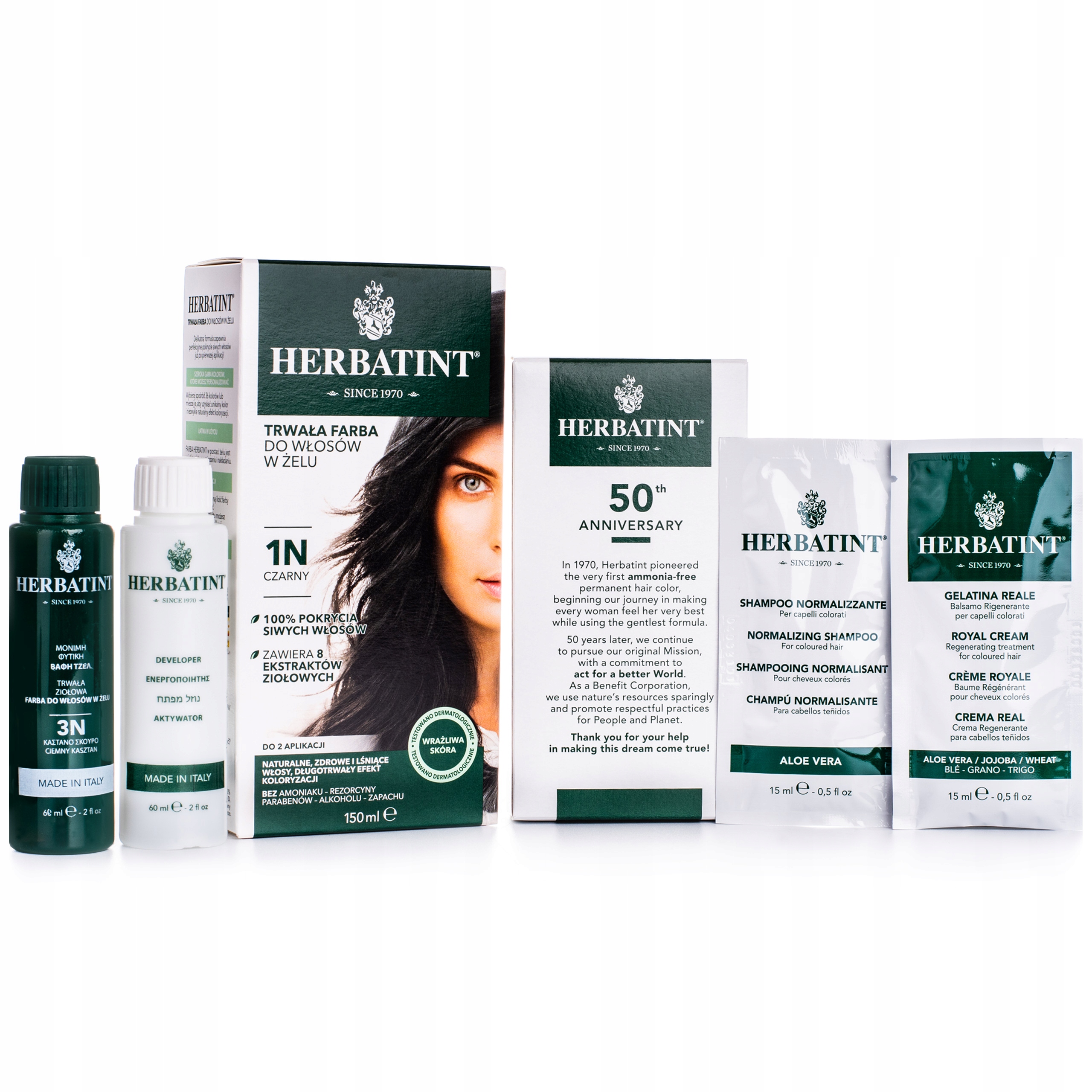 Farba Herbatint 6C Ciemny Popielaty Blond 150ml Marka Herbatint