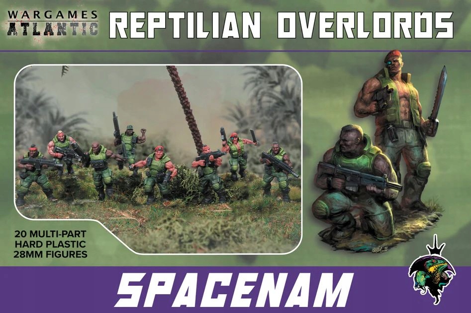 WARGAMES ATLANTIC SpaceNam / zestaw figurek