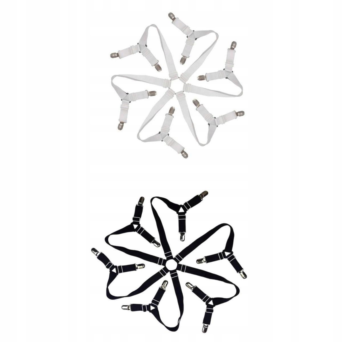 2 szt. Regulowany elastyczny pasek na materac