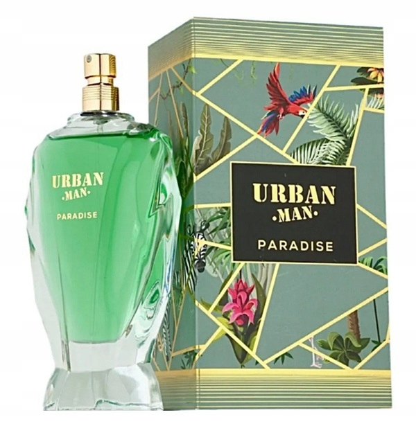 Fragrance World Urban Man Paradise 90ML Parfém Pánský S Barvami Léta
