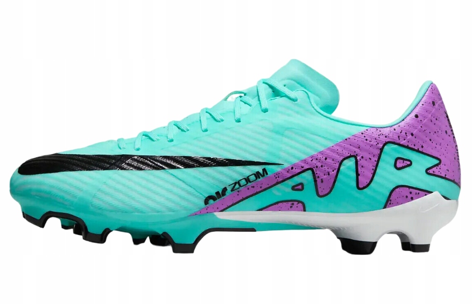 Nike Mercurial Vapor 15 Academy Fg Jr Boty Míč Korky CR7 Fotbalové lanka