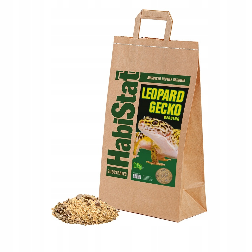 Levně Habistat substrát pro leopardí gekony písek s kousky hlíny 10kg