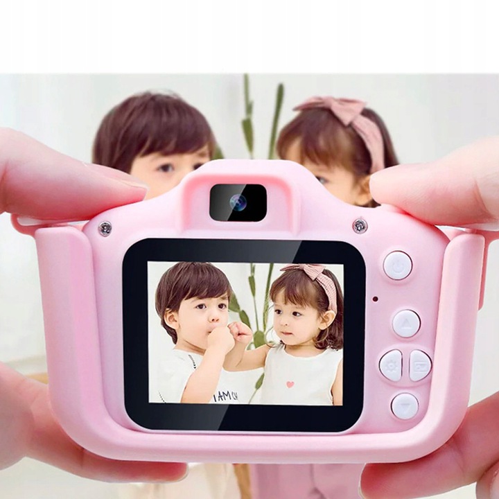 APARAT FOTOGRAFICZNY CYFROWY DLA DZIECI KAMERA KOT ZABAWKA DZIECIĘCA PRO Wiek dziecka 12 m +