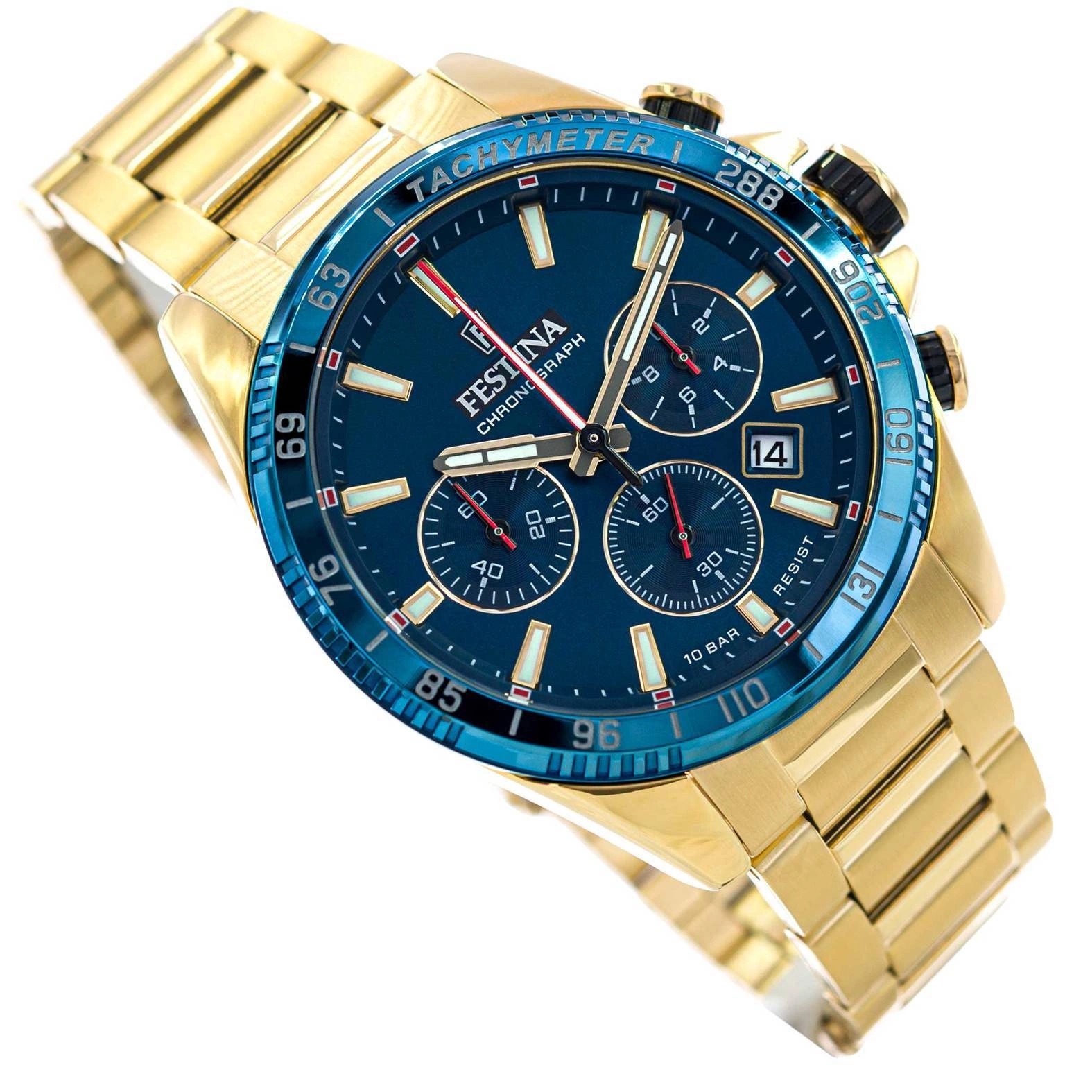 Pánské Hodinky Festina F20634/3 Chronograph 100 M