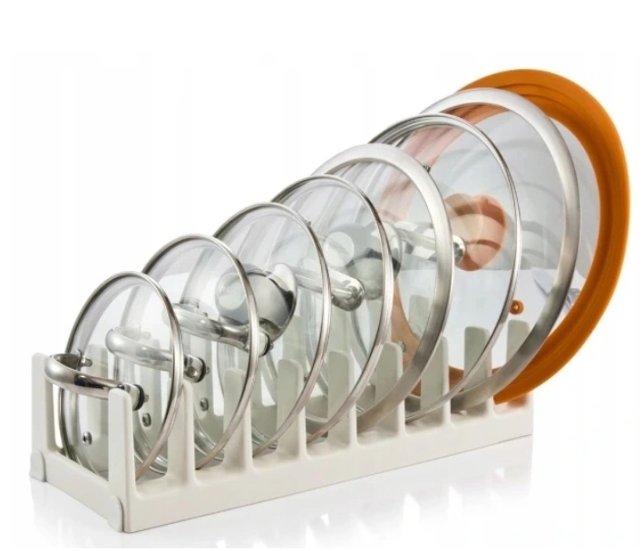 

Stojak organizer kuchenny na pokrywki pokrywy 37cm