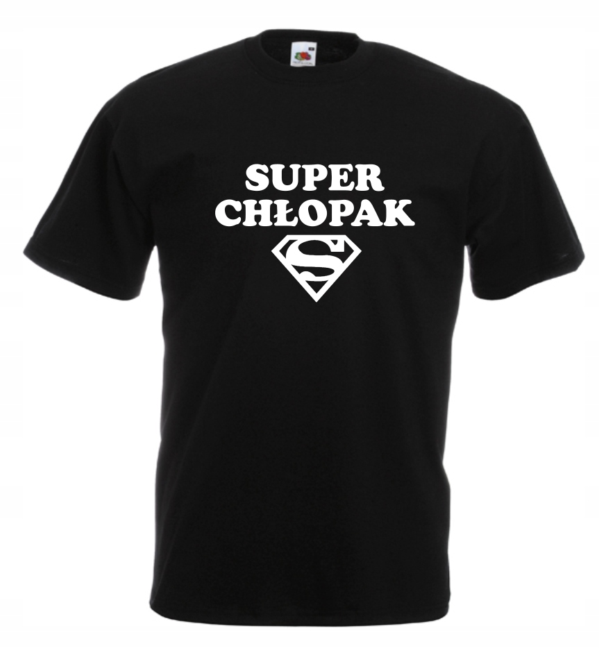 

Koszulka męska Super Chłopak S