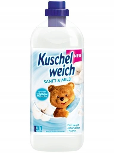 5 x Kuschelweich Sensitive Bílý tekutá aviváž 1 l